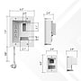 Mount-It! In-Wall Cable Management Kit with 3 Recessed Power Outlets and Power Input Module, White (MI-7288)~#|#~12016F74-CFE2-408C-A5C7768EDC5A68E0_sc7