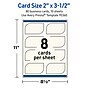 Avery Leaf Business Cards, Matte Ivory, 80/Pack (19479399015)~#|#~12028E1B-7F24-4EF7-98C98006FD3D20F0_sc7