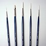 Silver Brush Bristlon Liner Brushes, 5/Pack (SLVBR1952)~#|#~12029395-A9D7-4932-81AB6086B68C093C_sc7