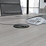 Bush Furniture 72"W x 36"D Boat Shaped Conference Table, Platinum Gray (99TBM72PGSVK)~#|#~120838BD-039F-4EB5-9C7EF5D21CD52BEC_sc7