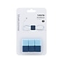 Bluelounge CableClip Cable Multipurpose Clips, Light Blue/Dark Blue, 6/Pack (BLUCC-SM-BLU)~#|#~1208B107-74FA-4B88-917ED748A4C84F13_sc7