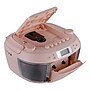 Aiwa Wireless Bluetooth Cassette & CD Player Boombox, Pink (AI7014-RG-STK-4)~#|#~12114E8F-C56A-418F-9CA51ED6E6E663B0_sc7