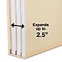 Staples® Classification Folder, 2-Dividers, 2 1/2" Expansion, Letter Size, Manila, 10/Box (ST384872/384872)~#|#~121253E5-FAA9-4B4B-AEC8EE4E85725342_sc7