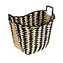 Household Essentials Zigzag Woven Paper Rope Basket, Natural (HE1239)~#|#~1213EA4E-6C51-4939-A90E2D3108A87347_sc7