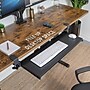 Mount-It! Adjustable 30"W Clamp-On Keyboard and Mouse Tray, Black (MI-7181)~#|#~1218972F-4088-4445-BD78C00E69CB3EAB_sc7