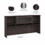 Bush Furniture Cabot 72"W Desktop Hutch, Heather Gray (WC31773)~#|#~121A6A62-4B90-456C-85167C8B7A5756E5_sc7