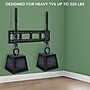 Mount-It! Heavy-Duty Tilt TV Wall Mount, Fits 43" to 90" TVs, Holds 220 lbs., Black (MI-2303L)~#|#~121A9032-9C39-4DAD-B8CB7A21BE7B15A5_sc7