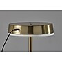 Adesso Mira 55" Antique Brass Floor Lamp with Disc-Shaped Shade (2612-21)~#|#~121BBDFE-286E-4304-BB9D07D157172FE2_sc7