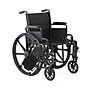 Medline Guardian K1 Wheelchair, 16" Seat Width, Removable Desk Length Arms, Elevating Legrest, Black (K1166V22E)~#|#~121C1C20-07EA-481A-B8FD292A1DE1E658_sc7