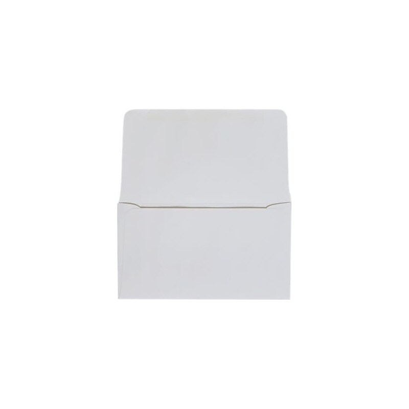 JAM Paper #6 3/4 Booklet Envelopes, 3 5/8" x 6 1/2", Pastel Grey, 50/Pack (R0268-50) image 1