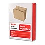Staples File Folders, 1/3-Cut Tab, Letter Size, Kraft, 100/Box (ST509315-CC)~#|#~12213AD4-85A6-4F34-8E8B0C58C9FB586B_sc7