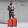 InUSA Royal 2-Piece Hardside Spinner Luggage Set, TSA Checkpoint Friendly, Orange (IUROY0SM-ORG)~#|#~12213CEE-A168-4B2E-B3F27A84B9869A63_sc7