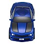 QFX Retro Car Portable True Wireless Bluetooth Speaker with Speakerphone, Blue (BT-2010)~#|#~1221E399-9BBE-454F-8CE267B502D95FBD_sc7