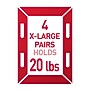 Command Extra Large Hanging Strips, 20 lb., Black, 16/Pack (17217BLK-16NA)~#|#~1225848E-B393-4823-968935EEA8DA554D_sc7