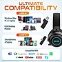 Delton G520 Wireless Noise Canceling Bluetooth Stereo Business/Gaming Over-the-Ear Computer Headset, Black (DBHG520)~#|#~1229C04A-7F0F-4939-89B8981F2A871569_sc7