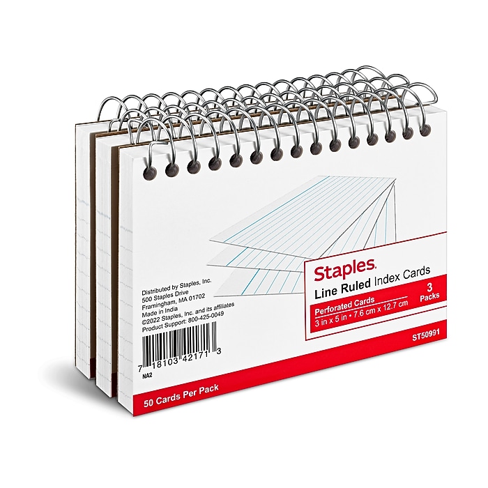 binder index cards Amazon.com : 3x5 Lined Index Cards with Ring Binder Holder and Dividers,  100 Ruled Cards, Black : Office Products