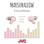 JVC Marshmallow True Wireless Earbuds, Bluetooth, Pink (HAA18TP)~#|#~122E6275-E624-41FC-ADCB59ADD118E868_sc7