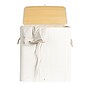 Household Essentials 39-Gallon 2-Section Hamper with Lid, Bamboo, White (HE1226)~#|#~12301CBF-0073-470F-85D5C7C30974E024_sc7