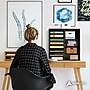 AdirOffice 500 Series 16-Compartment Literature Organizers, 20" x 11.8", Black, 2/Pack (500-16-BLK-2PK)~#|#~1230A85E-2243-4307-8C3BE60AA5349F74_sc7