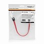 Rocstor Premium 1' Latching SATA to Right Angle SATA Data Cable, Male to Male, Red (Y10C857-RD)~#|#~1237A343-E46D-44D4-A4FD82D2EEF97840_sc7