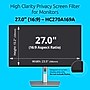 Kensington High Clarity Anti-Reflective Blue Light Filter & Privacy Screen Filter for 27" Monitors (16:9) (HC270A169A)~#|#~12394D46-0C04-4940-9CB309B1F6E61D98_sc7