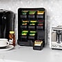 Mind Reader Plastic 11-Drawer Tea Bag Organizer, Black (TBORG-BLK)~#|#~123D2862-3FE1-4F23-9EBDA28844114337_sc7