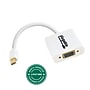 Plugable Mini Display Port to VGA Male/Female Video Adapter Cable, White (MDPM-VGAF)~#|#~1241DF96-F7CB-41BA-8B3566EFFF3C3D19_sc7