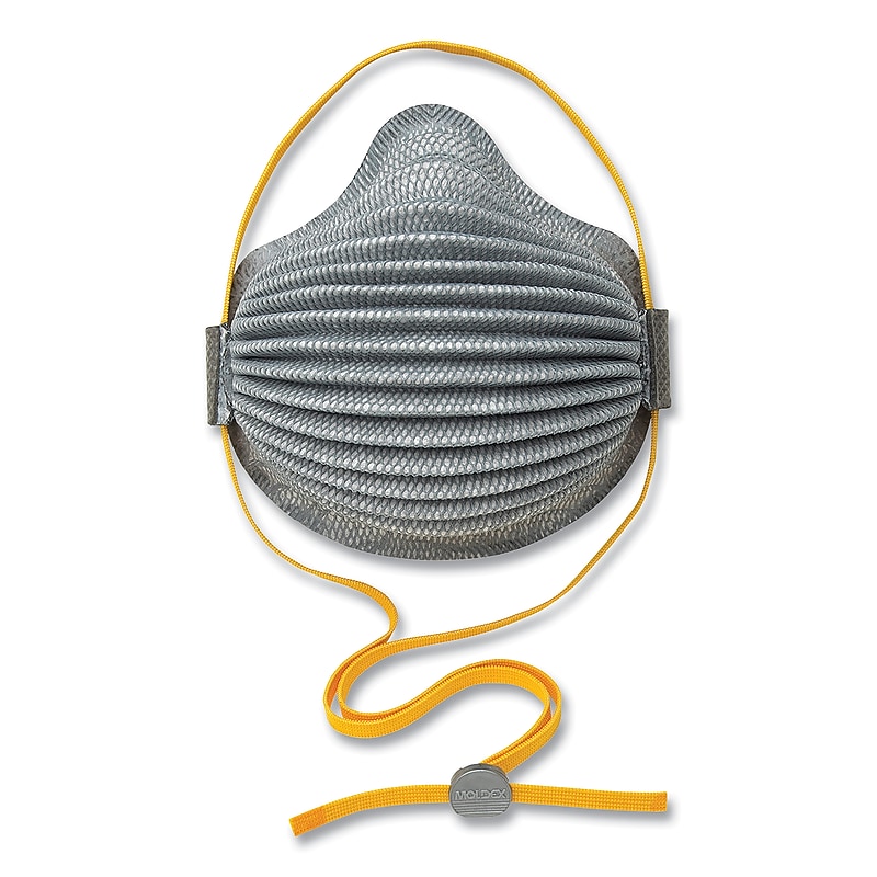 Moldex AirWave N95 Disposable Respirator Mask, Medium/Large, 10/Box (4800N95) image 1
