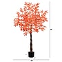Nearly Natural 4' Autumn Vibrant Maple Artificial Fall Tree (T4831)~#|#~124B1FA5-DFF8-4B29-98A4656F41FD413B_sc7