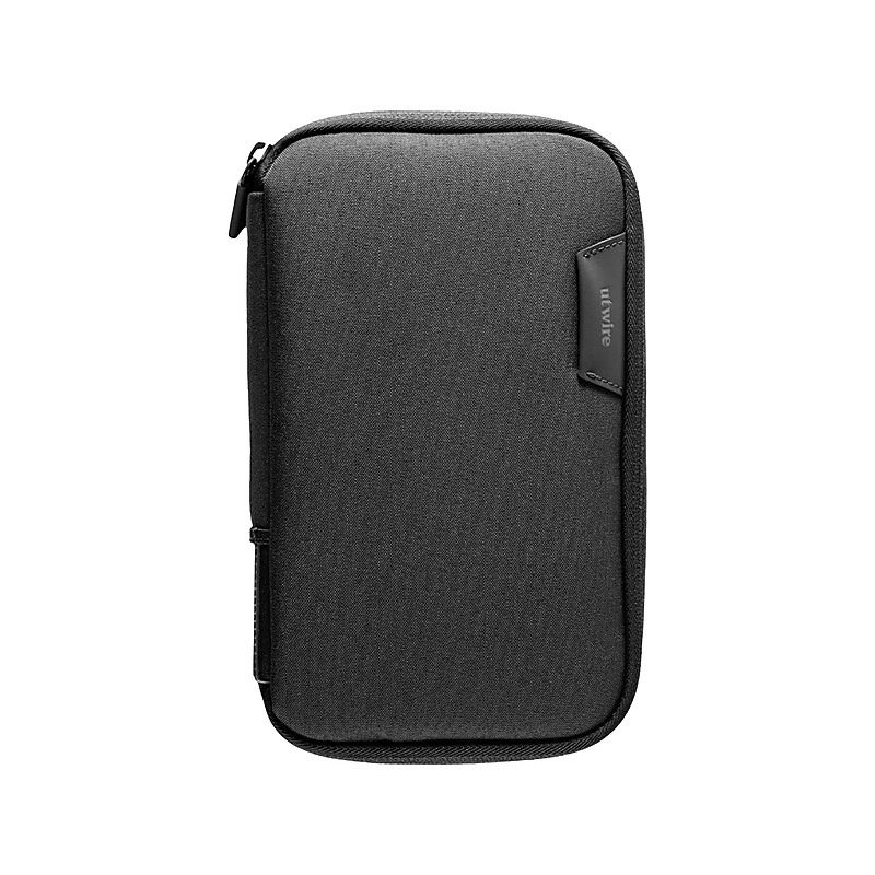 UT Wire Folio Tech Pouch 1L Cable Travel Case, Black (UTW-PTB1-BK) image 1