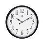 Infinity Instruments Bromidic Wall Clock, 16"Dia. (20311BK-4556)~#|#~124E3FD8-A0A1-4044-96AA0AD2252A4D1B_sc7