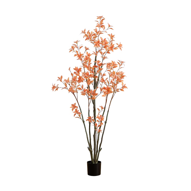 Nearly Natural 6' Autumn Pieris Artificial Fall Tree (T4738) image 1