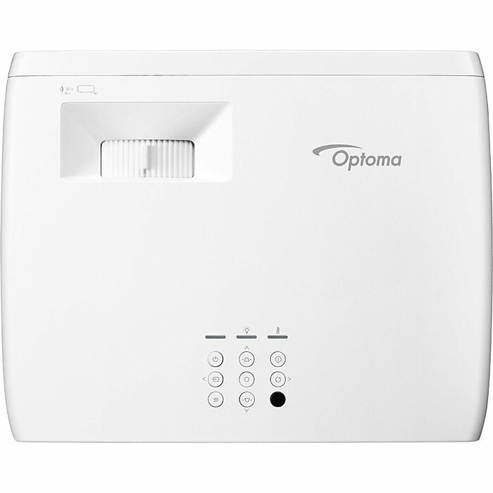 Optoma GT Portable Full HD Laser Home DLP Projector, White