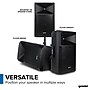 Gemini GSP Series Bluetooth True Wireless PA Speaker, Microphone System & Adjustable LED Speaker Stand, Black (KITGCIAUDIO02)~#|#~1261C1BB-683A-4981-B252B877E7D41AE2_sc7