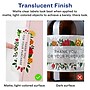 Avery Laser/Inkjet Rectangle Multipurpose Labels, 5" x 7", Clear, 100/Box (94258)~#|#~126B2124-6C4B-4444-9B0613041E8A431E_sc7