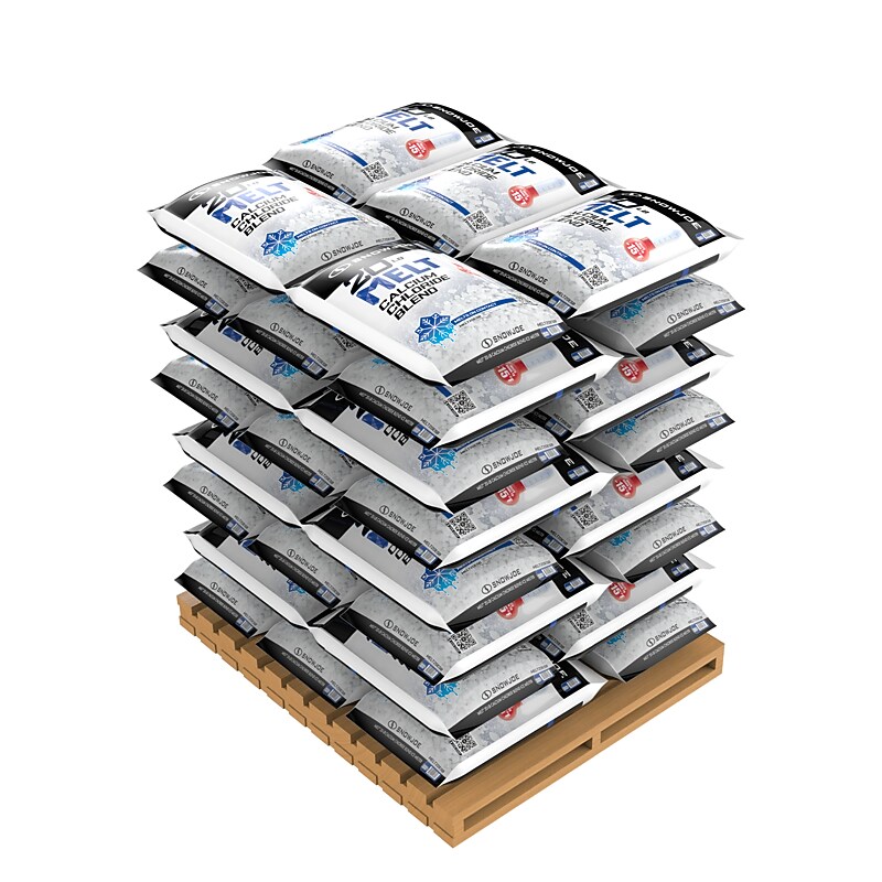 Snow Joe MELT Calcium Chloride Ice Melt Pellets, 20 Lb. Bag, 100/Pallet (MELT20ESB-PLT) image 1