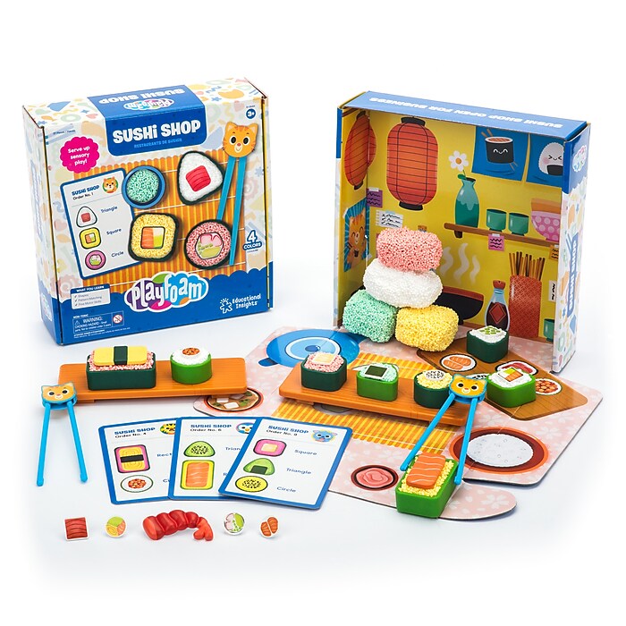 Educational Insights Playfoam Sushi Shop, Ages 3+ (2044) | Staples