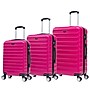 TUCCI CARRAVIA  3-Piece Hardside Luggage Set with Spinner Wheels, Fuchsia Geometric (T0812-03PC-FUSH)~#|#~12743EA2-5C4B-4E12-A0BE1A4E4F8A1757_sc7
