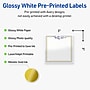 Avery Laser/Inkjet Square Multipurpose Labels, 3" x 3", White, 60/Pack (S00-DNJ)~#|#~127B5C38-F1E6-4851-8AEDA5526A8699CA_sc7