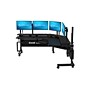 VersaDesk Foundry Bench 80"W Electric Corner Adjustable Standing Desk, Black (FBC8080-BB-APP)~#|#~127F7DCA-A5C6-4442-A29423E4899A3DD2_sc7