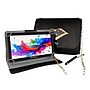 Linsay 7" Octa Core Tablet, WiFi, 128GB SSD, Android 15, Bundled with Stylus Pen, Black Case & Handbag (F7UXD128BLACKISS)~#|#~1280B9C3-75E3-4BF9-96E33117467BF1FD_sc7