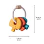 Plan Toys Wooden Baby Key Rattle and Teether, Multicolored (PTS5217)~#|#~1280C4CE-2BAF-4A3D-B8171D8D36E67CC3_sc7