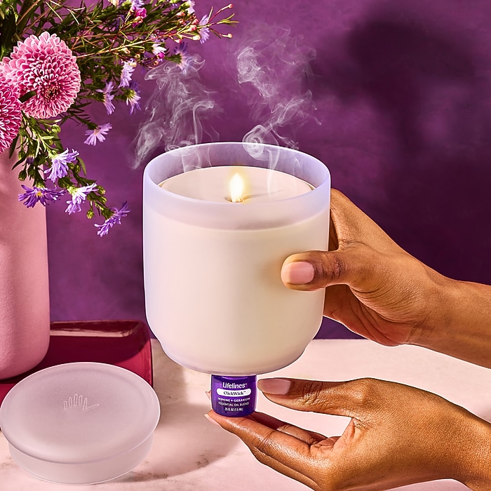 Lifelines Jasmine & Geranium Nebulizing Aromatherapy Essential Oil