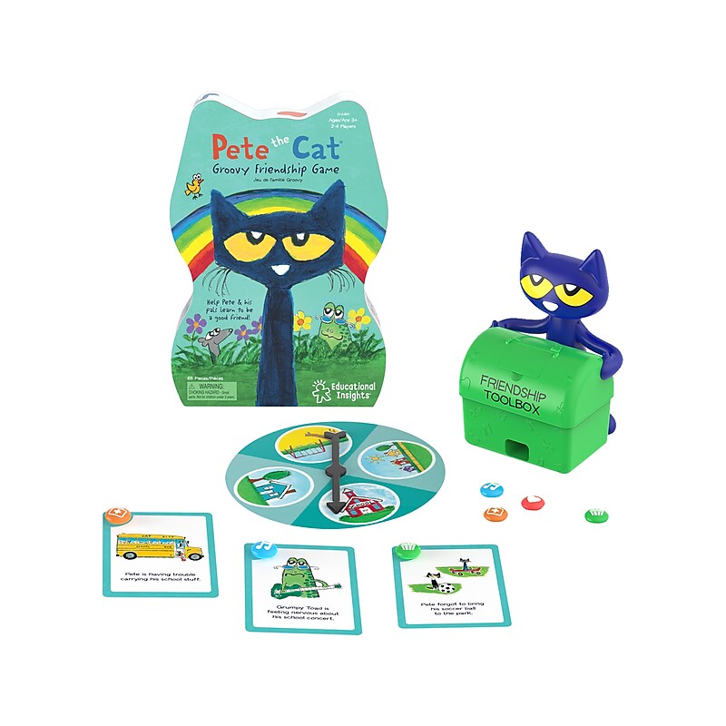 Educational Insights Pete the Cat Groovy Friendship Game (2465) image 1