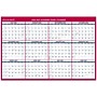 2026-2027 AT-A-GLANCE 48" x 32" Academic Yearly Wet-Erase Wall Calendar, Reversible, White/Red (PM36AP-28-27)~#|#~128D1FE3-1860-4E31-8BC6B1B17B1511F3_sc7