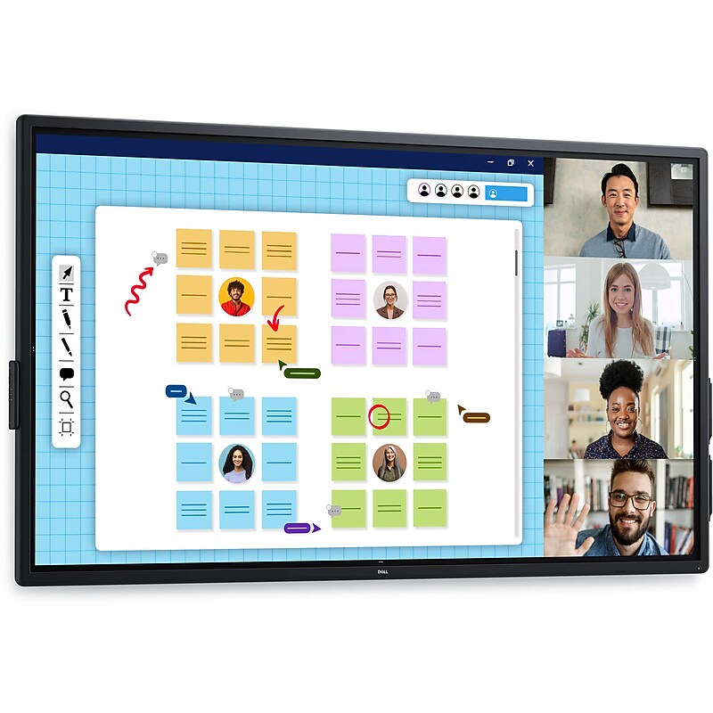 Dell Pro 75 Plus 75" Wall Mount Interactive Touch Display for Digital Signage (DELL-P7525QT) image 1