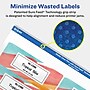 Avery Laser/Inkjet Rectangle Multipurpose Labels, 1-1/4" x 3-3/4", Clear, 600/Box (94228)~#|#~129D4403-86D1-40FB-88E618B2CE4A4B34_sc7