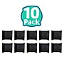 Flipside Tri-Fold Presentation Board, 36" x 48", Corrugated, Black, 10/Carton (30067-10)~#|#~12A36F32-6AA3-48C1-BBC6E77F17D86191_sc7