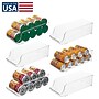 iDESIGN Small Stackable Plastic Storage Bin, Clear (29398M6)~#|#~12A71698-82D9-42C1-BBCC4F9C01A98144_sc7