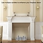 Lavish Home Flameless LED Candles, Silver, 3/Set (80-FC1003)~#|#~12AE2C87-AD25-4855-B27B6A14555A5BAE_sc7